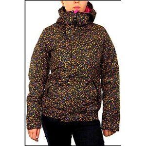 BURTON Women's Dry Ride Snowboarding Skiing Paint Splatter Snow Jacket, Size S